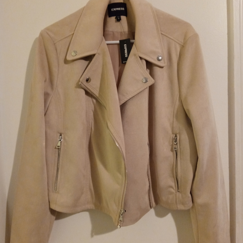 Express Tan Jacket NWT